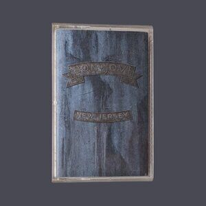 Bon Jovi – New Jersey (1988) Cassette Tape | Classic Hair Metal Rock